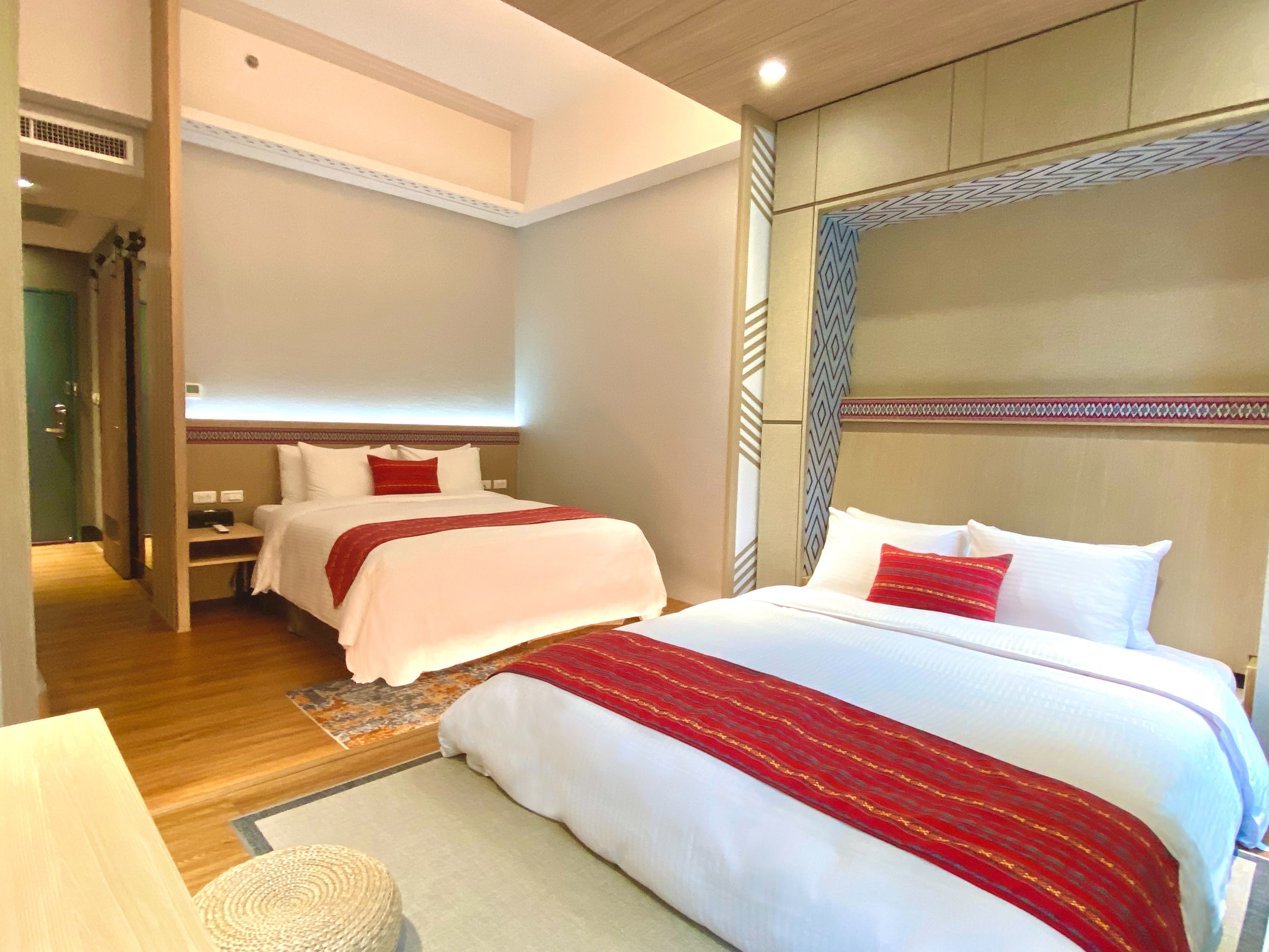 Japanese-style Street View Double Room with 2 Double Bed